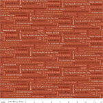 Riley Blake - Created With Love - It is Written, Clay