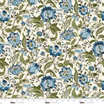 Studio E - Ashdown Forest - Florals, Pale Ecru