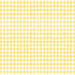 Clothworks - Sunflower Bouquets - Gingham, Yellow
