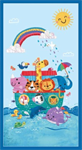 Blank Quilting - Noah & Friends - 24^ Panel, Cobalt