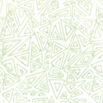 Benartex - Batiks - Bali Lakeshore - Triangles, Mint