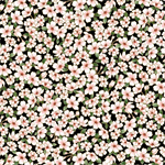 Quilting Treasures - Dynasty - Small Floral, Black
