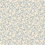 Benartex Artistry - Wishflower - Tallium Tangle, Blue