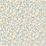 Benartex Artistry - Wishflower - Tallium Tangle, Blue