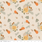 Riley Blake - Pumpkin Spice - Main Print, Ivory