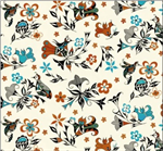 Elizabeth Studio - Heritage - Birds, Turquoise