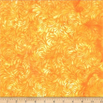 Hoffman California - Bali Batik 2026-2 - Swirly Petals, Sun