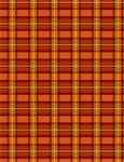 Timeless Treasures - Autumn Leaves - Traditional Harvest Plaid, Red
