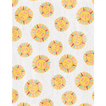 Wilmington Prints - Keep Shining Bright - Sun Toss, Light Gray