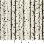 Northcott - Wilderness: Naturescapes - Birch Logs, Beige