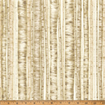 Hoffman California - Berries & Birch - Trees, Cream/Gold