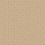 Marcus Fabrics - Cedar Shake - Tiny Floral Motif, Brick/Tan