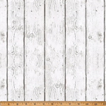 Hoffman California - Frosted Holidays - Weathered Wood, White