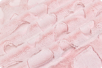 Shannon Fabrics - Luxe Cuddle - Heather Hearts, Rosewater