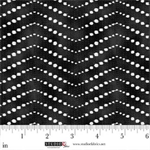Studio E - Sweet Licorice - Ikat Chevron, Black