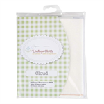 Riley Blake - Vintage Cloth - 25 Count - 19^ x 27^, Cloud