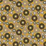 Windham Fabrics - Diggers & Dozers - Wheels Keep Turning, Sunny Yellow