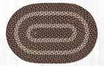 Braided Rug - Tan, 27^X 45^ (Oval)