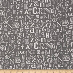 RJR - The Chalk Line - Letters, Gray