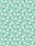 Wilmington Prints - Sunlit Serenade - Small Floral, Teal