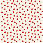 Timeless Treasures - Poppy Passion - Tossed Poppies, Cream