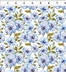 In The Beginning - Periwinkle Spring - Hibiscus, Periwinkle
