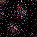 Clothworks - 108^ Laurel Burch Digital - Confetti, Multi