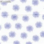 Kanvas Studio - Pearl Reflections - Floating Dandelion, White/Purple