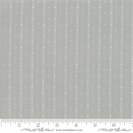 Moda - Country Christmas - Feeling Frosty Stripe, Dusty Gray