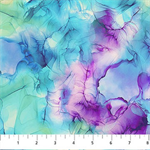 Northcott - Infatuation - Multi Texture, Turquoise