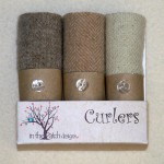 Wool Curlers - Snowman - 4^ x 16^ each