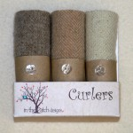 Wool Curlers - Snowman - 4^ x 16^