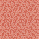 Quilting Treasures - Dahlias At Dusk - Leaf & Berries Silhouettes, Salmon