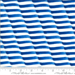 Moda - America The Beautiful - Weaving Stripes, Lake Blue