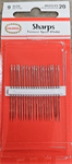 Colonial Needles - Sharps - Size 9 - 20 Count