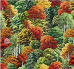 Windham Fabrics - Landscape - Changing Foliage, Multi