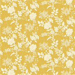 Henry Glass - Tranquility - Floral Design, Yellow