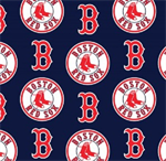 Fabric Traditions - MLB - Boston Red Sox, Navy