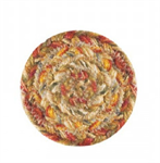 Braided Coaster - Harvest, 4^ (Round)