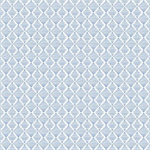 Clothworks - Coastal Cottage - Geo, Dark Denim