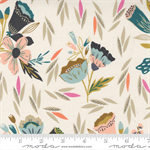 Moda - Songbook...A New Page - Large Floral, Natural