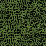 Benartex Traditions - Go With The Flow - Mosaic Shards, Dark Lime