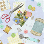 3 Wishes - Shop Hopping  - Notions, Blue