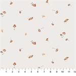 Northcott - Tanglewood - Mushroom Toss, Light Gray