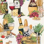 Robert Kaufman - Uncork and Unwind - Wine, Grapes, Olives, & Cheese, Cream