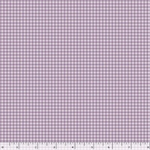 Marcus Fabrics - Dandy Pansies - Mini Check, Lilac