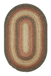 Braided Rug - Russet, 27^ X 45^ (Oval)
