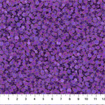 Northcott - Shimmer Basics - Multi Dot, Pansy