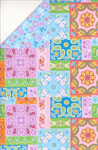 Fabric Traditions - Quilted Fabric - Paisley Patchwork, Malibu