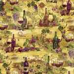 Studio E - Vineyard - Vine Bottles, Gold